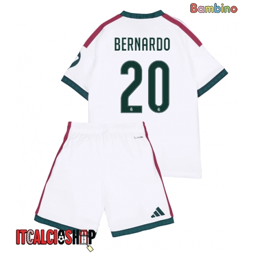 Real Madrid Bernardo Silva #20 Prima Maglia Bambino 2026-27 Manica Corta (+ Pantaloni corti)